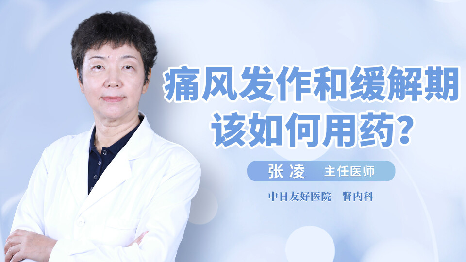 痛风发作和缓解期该如何用药？