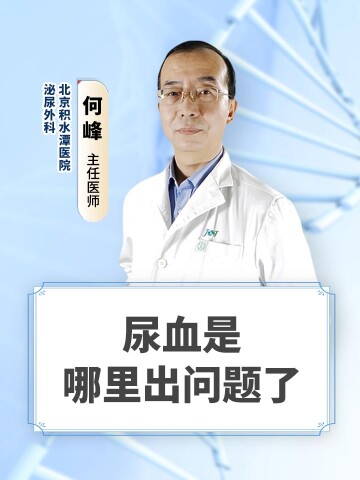 尿血是哪里出问题了